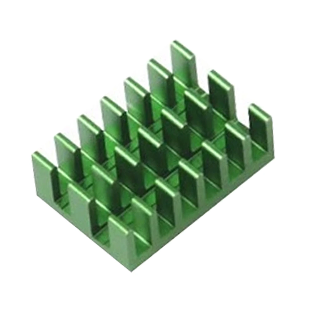 Green 3 in 1 Heat Sink Set Aluminum for Raspberry Pi 4B-picture-16