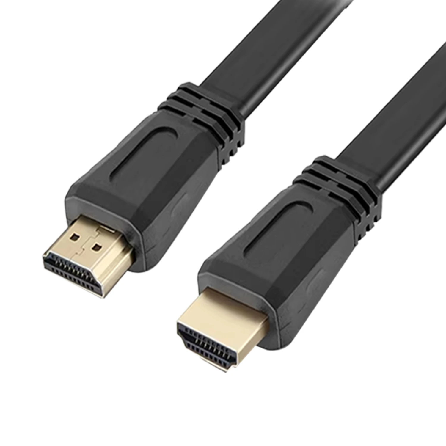 HDMI to HDMI 1M Flat Pure Copper Black-image-38
