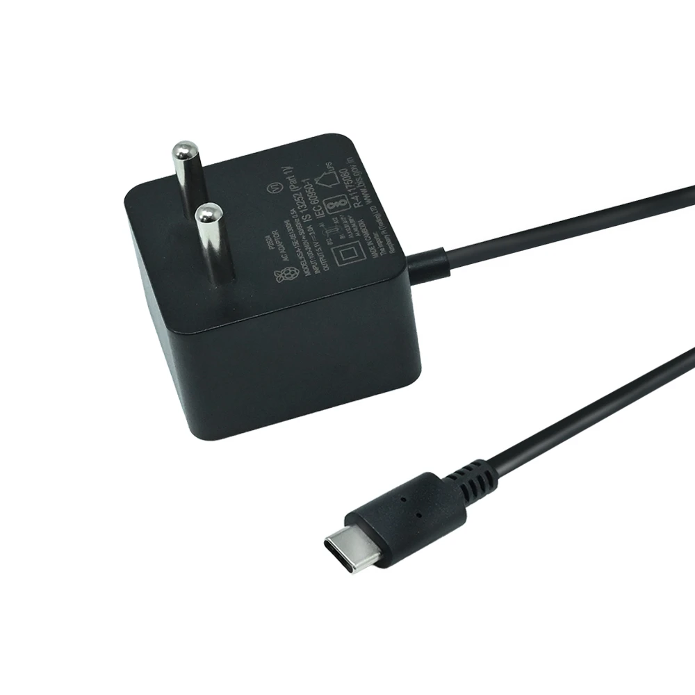 Official USB type-C 15.3W Power Supply For Raspberry Pi 4-Black-picture-22