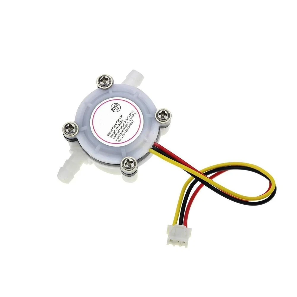 Water Flow Sensor YFS401 Flowmeter 0.3–6L/min 3.5mm White-picture-25