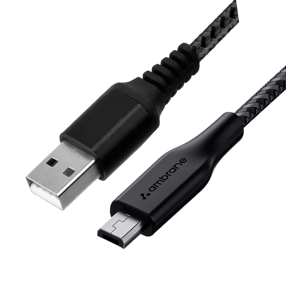 Ambrane 3A Fast Charging Braided Micro USB Cable Durable Mobile Use-image-2