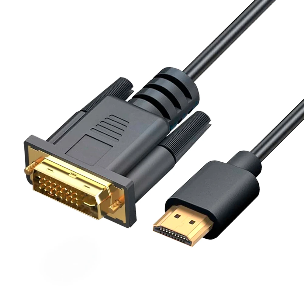 1.5M Pure copper HDMI to DVI Cable with Shielded Wire Double Magnetic Ring Anti-Interference-picture-15