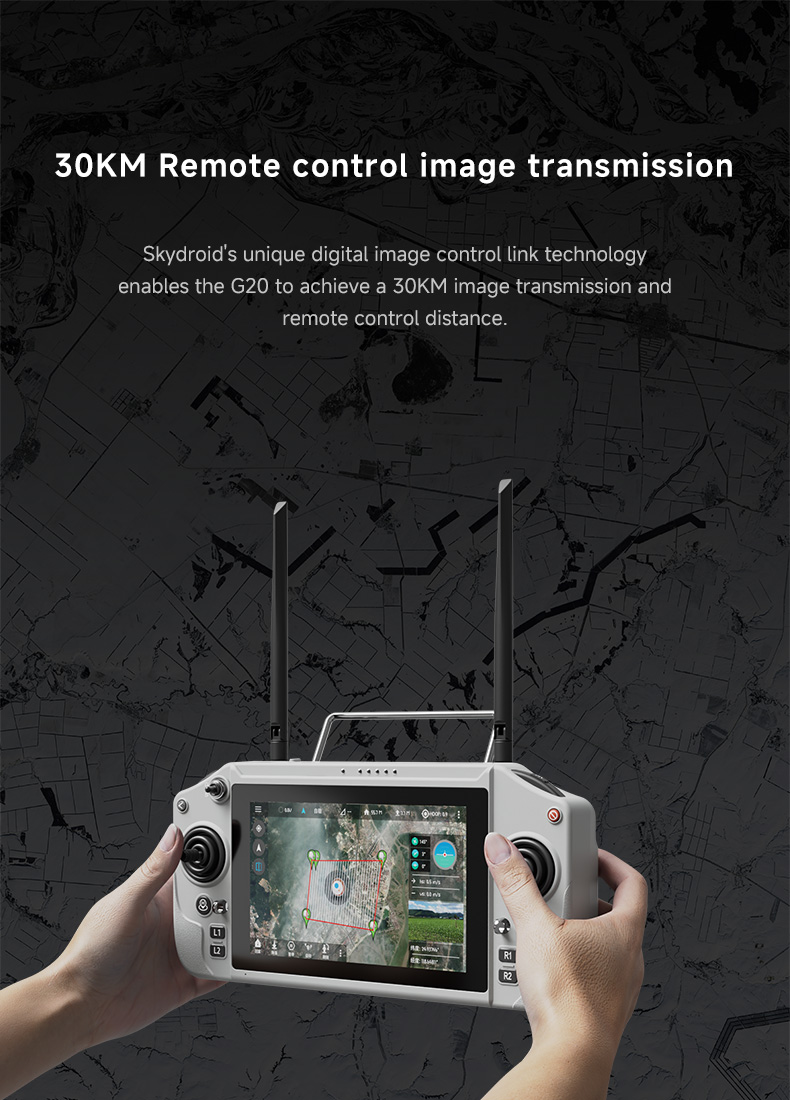 Skydroid G20 Display and Controls