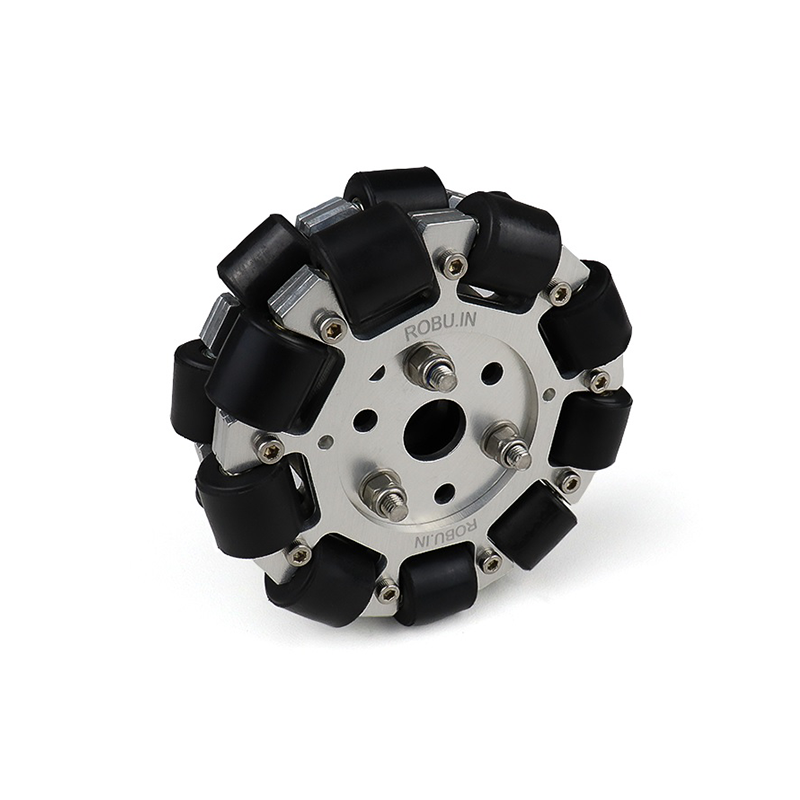 EasyMech 100mm Double Aluminium Omni Wheel Bearing Type Roller-picture-20