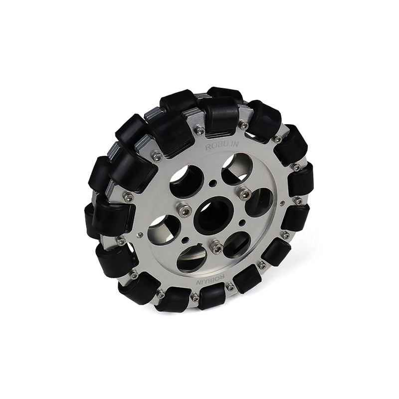 EasyMech 152mm Double Aluminium Omni Wheel Bearing Type Roller-picture-25