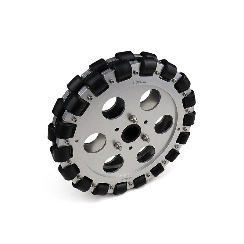 EasyMech 203mm Double Aluminium Omni Wheel Bush Type Roller-image-30