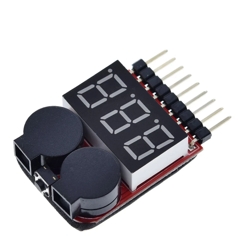 Lipo Voltage Checker 1S-8S with Buzzer Alarm-picture-20
