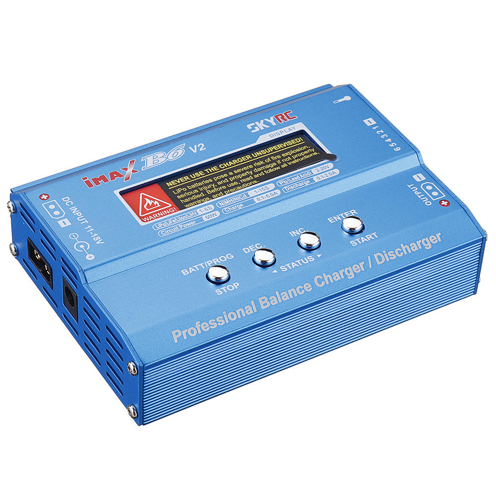 SkyRC iMAX B6 V2 60W 6A LiPo / LiFe / LiIon / NiMH / NiCd / Pb Balance Charger & Discharger-picture-12