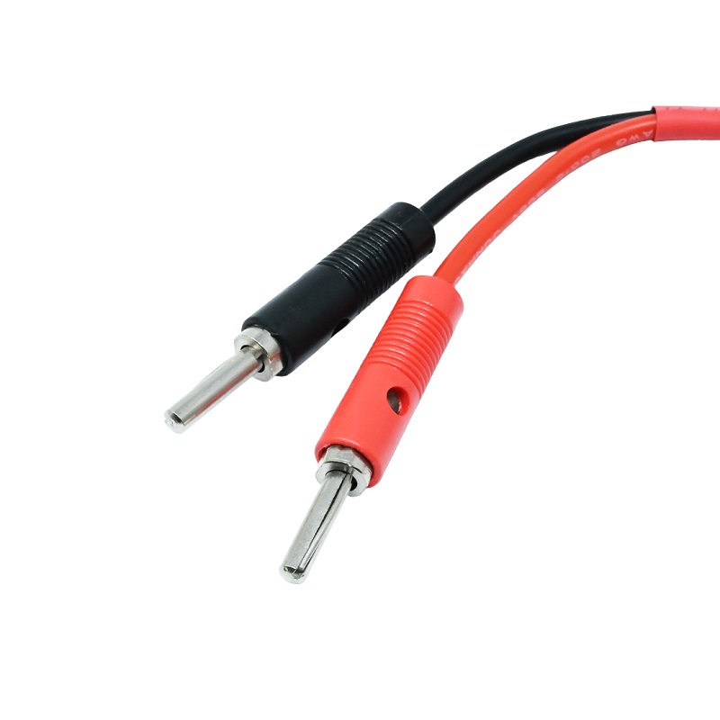 SafeConnect Polymax 5.5mm Gold Connectors to Banana Connector Charge Adapter 14AWG 15cm Cable-image-13