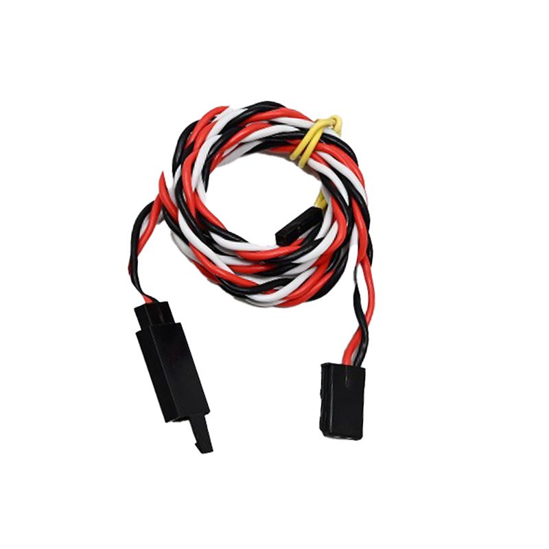 SafeConnect Twisted 30CM 22AWG Servo Lead Extention (Futaba) Cable with Hook - 1PCS-image-41