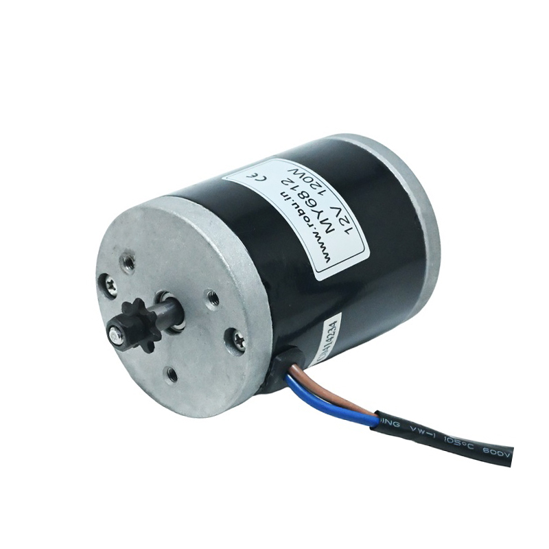 Yalu 12V 120W 3350RPM MY6812 EBIKE Brush Motor-image-4