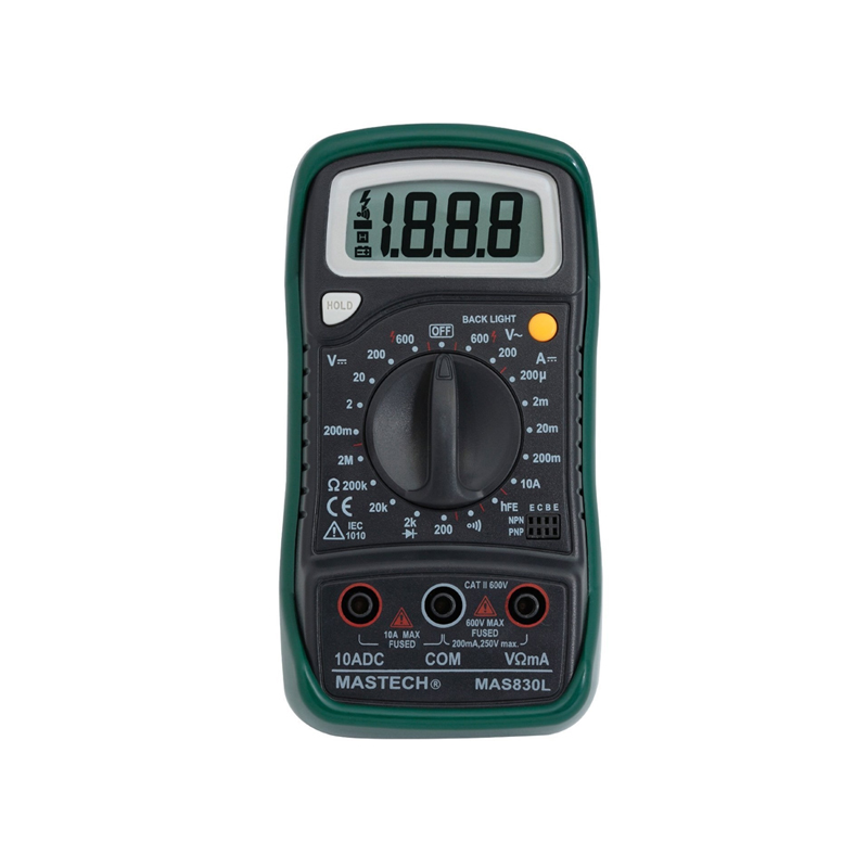 Mastech MAS830L Original Digital Multimeter LCD Display Portable Tester-image-9
