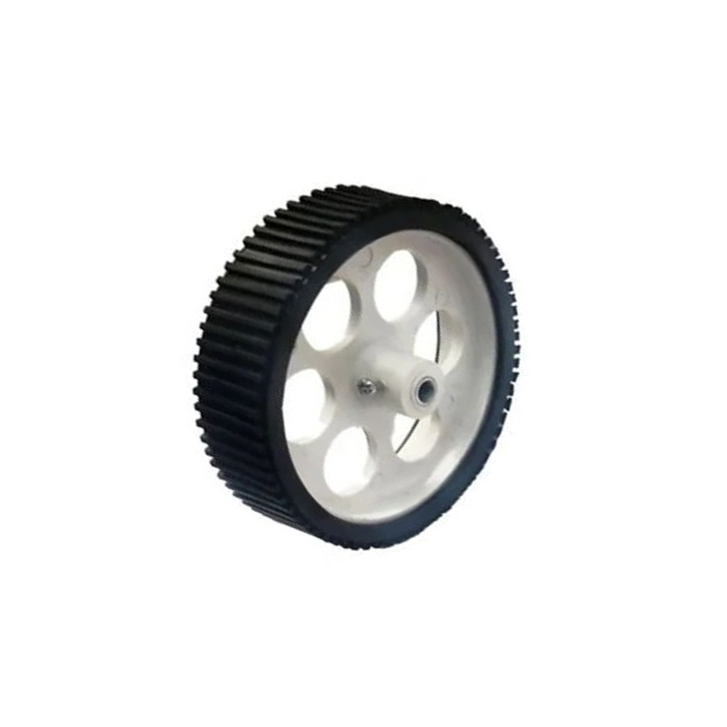 Robot Wheel 108mm Diameter x 22mm Width White 1 Pc-image-24
