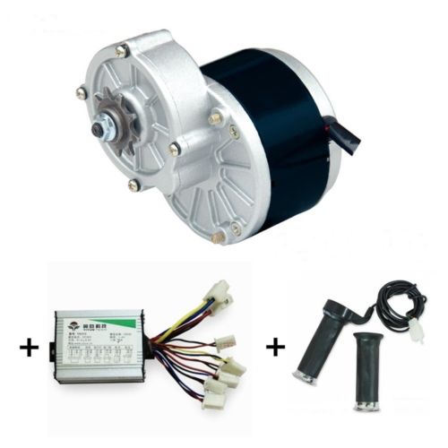 MY1016Z3 350W (GB)+ Motor Controller + Twist Throttle + Brake, DIY Electric Bicycle Kit-image-6
