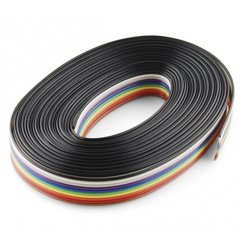Multicolor Flat Ribbon Cable 10 wire per 1 meter-image-22