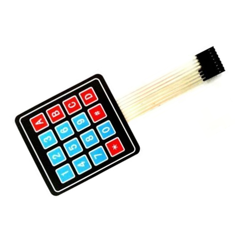 4×4 Matrix Keypad Membrane Switch for Arduino, ARM and other MCU-picture-24