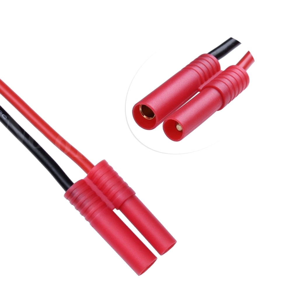 SafeConnect HXT 4mm Connector 14AWG 15cm Pigtail Cable (ESC side)-image-41