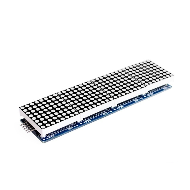 MAX7219 LED Dot Matrix 4 In 1 Display with 5P Line Module-picture-14