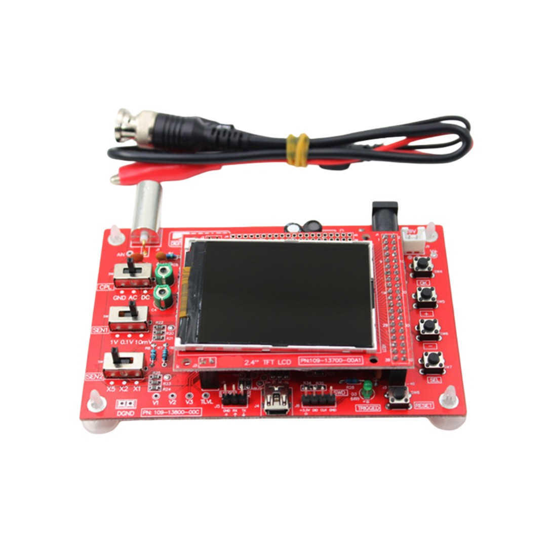 DSO138 2.4″ TFT Handheld Digital Oscilloscope Kit, DIY Soldered Set-image-38