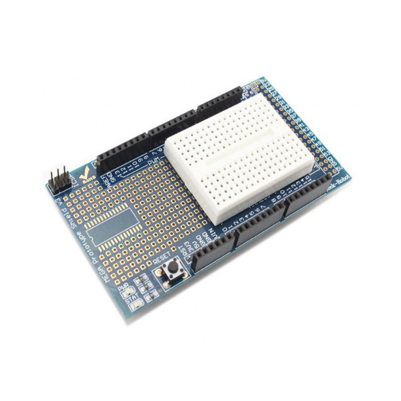 Prototype Shield V3.0 For Arduino Mega with breadboard-picture-18