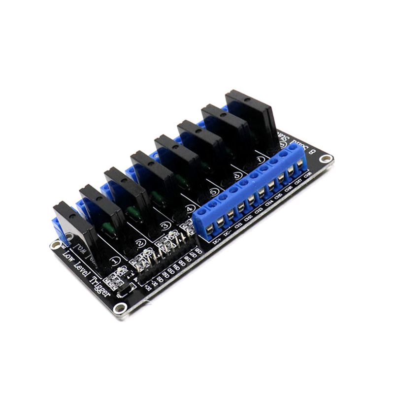 5V 2A 8-Channel SSR G3MB-202P Solid State Relay Module (Low level Trigger)-picture-21