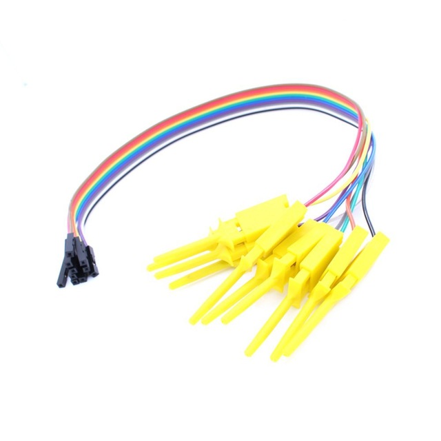 8CH Logic Analyzer Test Hook Clips – USB Saleae 24M Compatible-picture-25