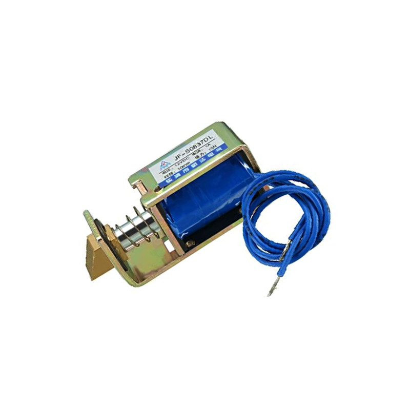 DC 12V 1A 10mm Stroke 15N Force Open Frame Solenoid Door Lock-picture-10