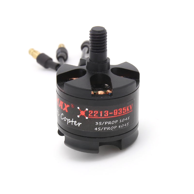 EMAX MT2213 935KV Brushless DC Motor for Drone – Red Cap (CCW) With 1045 Propeller Combo (Original)-image-33