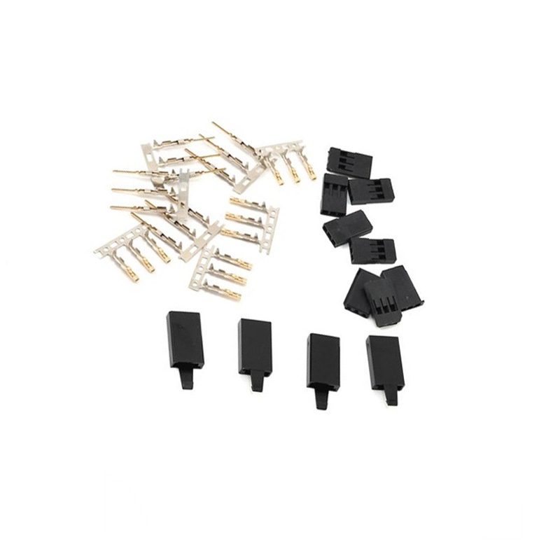 Servo Connector - Futaba With Locking Hook-10Pcs.-image-3