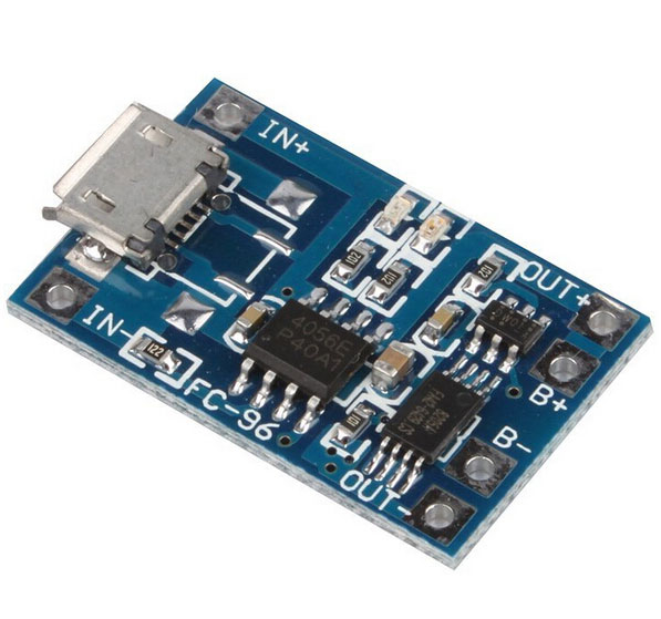 Micro USB 5V 1A 18650 Lithium Battery Charger Module-picture-18