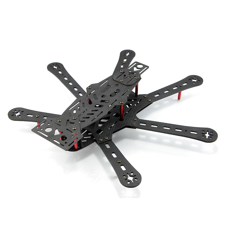 Mini 290 6-Axis FPV Racer Pure Carbon Fiber Hexacopter Frame-picture-11