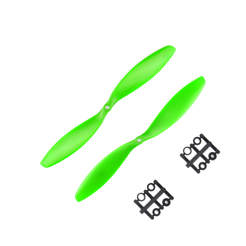 Orange HD Propellers 1147(11X4.7) ABS Green 1CW+1CCW-1pair-picture-37