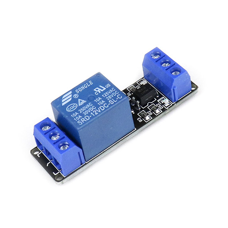 1 Road/Channel Relay Module (with light coupling) 12V-picture-12