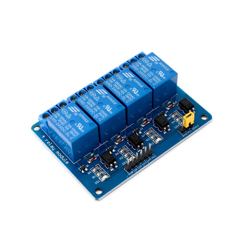 24V 4-Channel Relay Module (with Light Coupling)-image-48