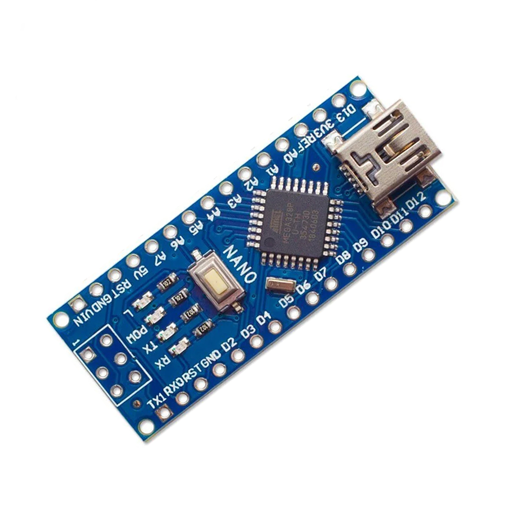 Nano Board R3 with CH340 Chip Mini-USB Port compatible with Arduino (Unsoldered)-image-49