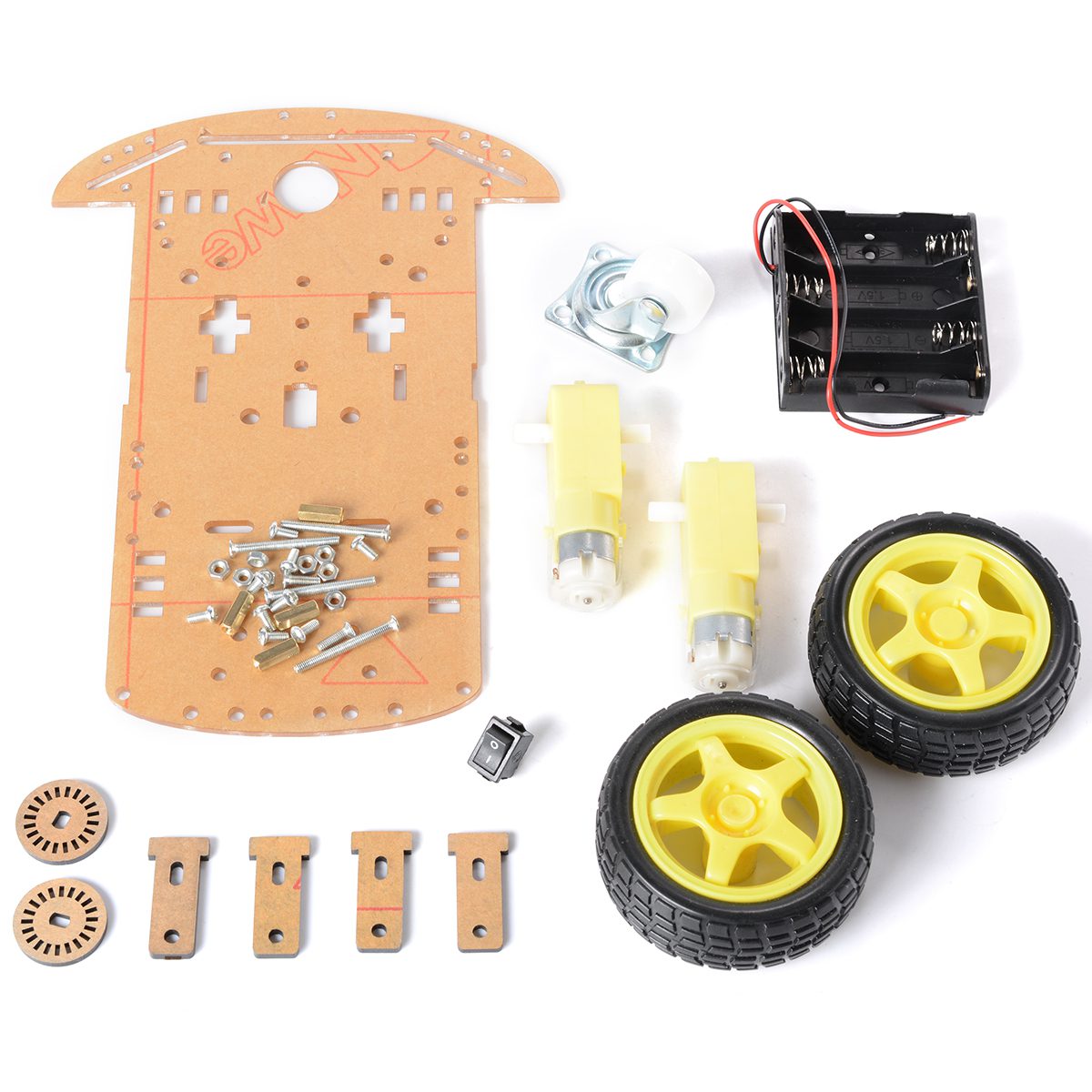 Transparent Robot Smart Car Chassis-picture-11