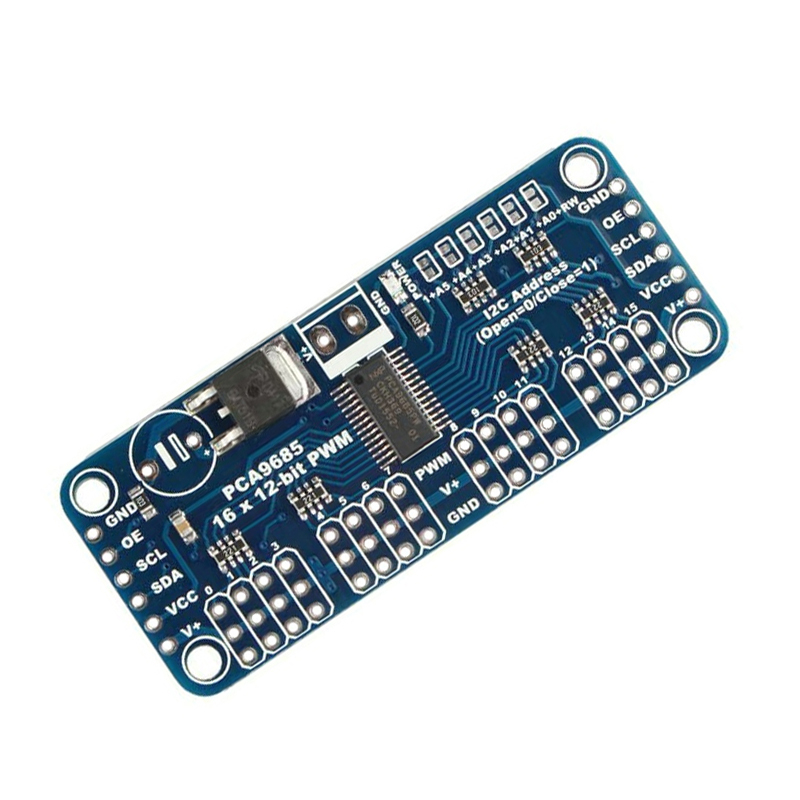 16-Channel 12-bit PWM/Servo Driver – I2C interface – PCA9685-image-9
