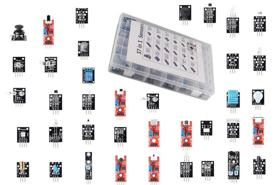 37 in 1 Sensors Kit compatible with Arduino-image-15