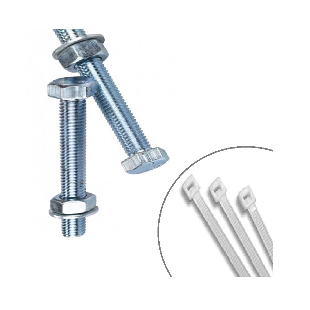 Nuts Bolts & Plastic Ties Starter Accessory Kit for Beginners-image-39