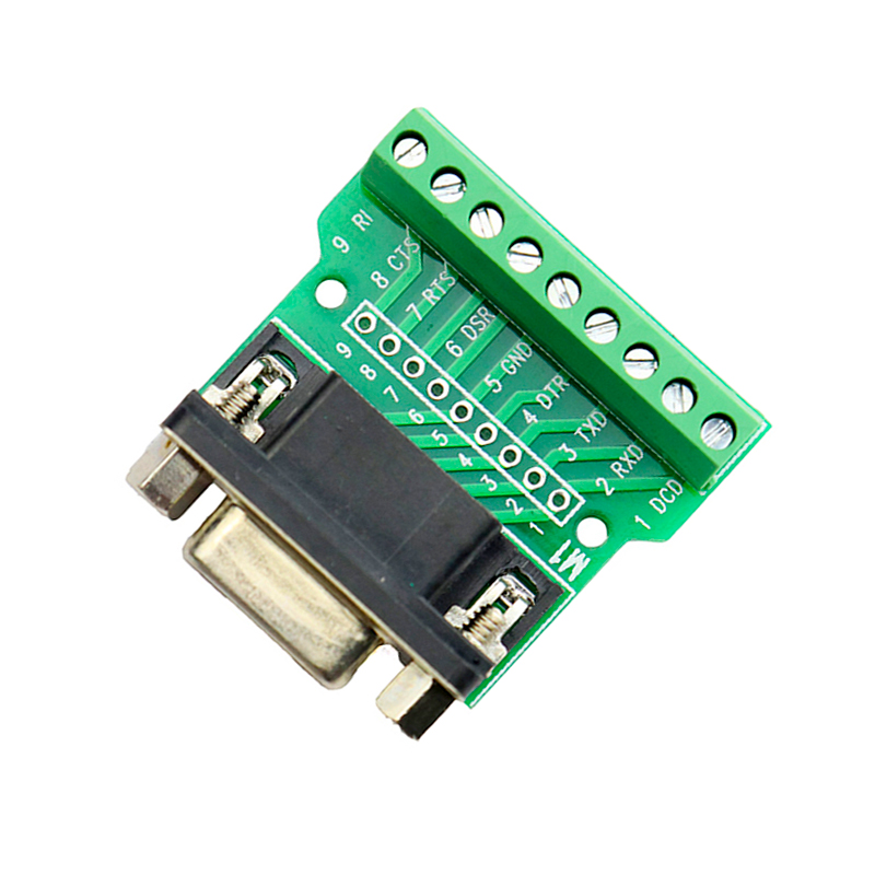 DB9 Female Screw Terminal to RS232 RS485 Conversion Board-picture-27