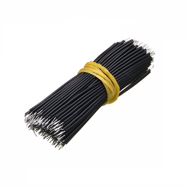 24AWG Motherboard, PCB, Breadboard Jumper Cable 150mm (Black) - 50Pcs-picture-14