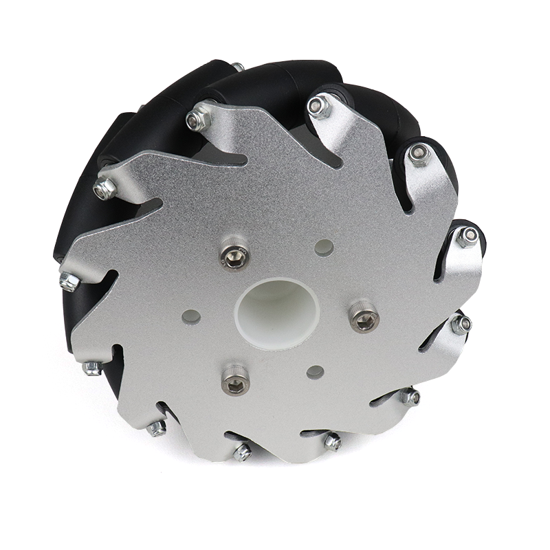 EasyMech 127mm Aluminium Mecanum Wheel Bearing Type Roller LEFT-image-0