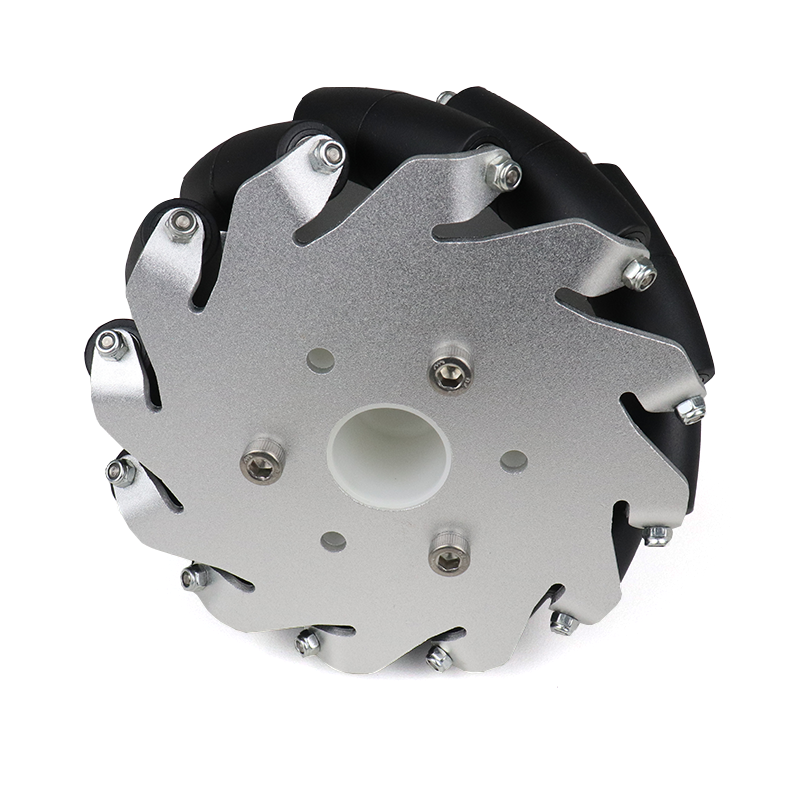 EasyMech 127mm Aluminium Mecanum Wheel Bush Type Roller RIGHT-picture-26