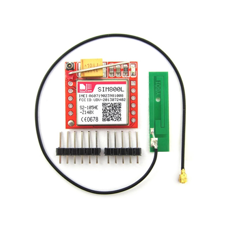 SIM800L GPRS GSM Module Core Board Quad-band TTL Serial Port with the antenna-image-6