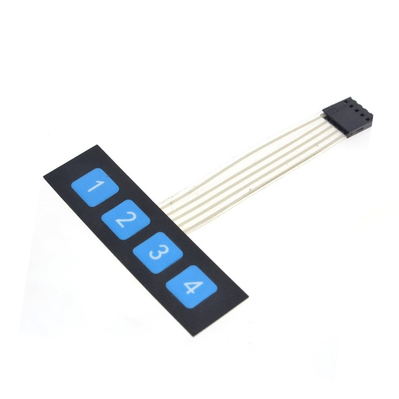 DC 12V 1×4 Key Matrix Membrane Switch Keypad-image-21