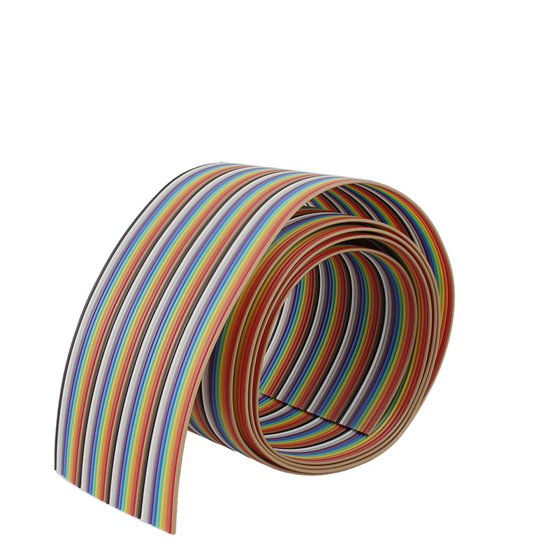 24AWG Pure Copper 40pin Dupont Wire Flexible Rainbow Color Flat Ribbon Cable - 1 Meter-picture-13