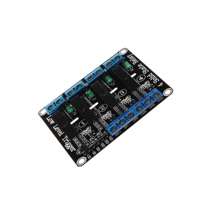 5V 4 Channel SSR Solid State Relay Module 240V 2A Output with Resistive Fuse-image-3