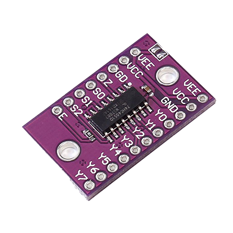Buy 8CH 74HC4051 Analog Multiplexer Demultiplexer Board | Robu.in
