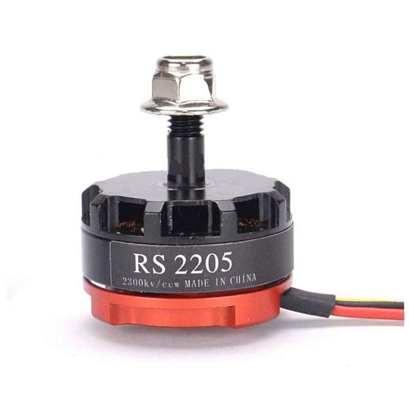 RS2205 2300KV Brushless DC Motor for QAV250 QAV300 Racing Multicopter Silver Cap (CCW Motor Rotation)-image-6