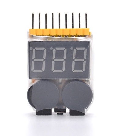High Quality 1-8S Battery Voltage Checker & Low Voltage Buzzer Alarm-picture-28